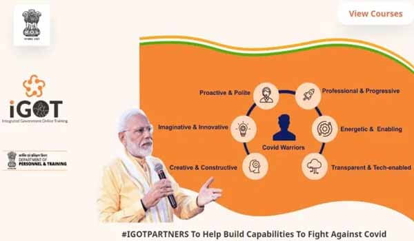 Central government launched 'iGOT' e-learning platform to fight COVID-19